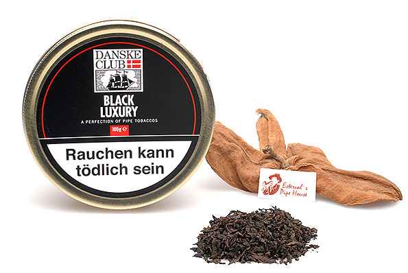 Danske Club Black Pipe tobacco 100g Tin Danske Club Black Pipe tobacco 100g Tin